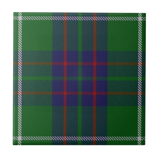 Clan MacIntyre Scottish Expressions Tartan Tegeltje (Voorkant)