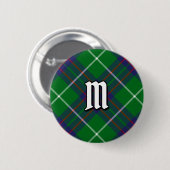 Clan MacIntyre Tartan Button (Voorkant /achterkant)