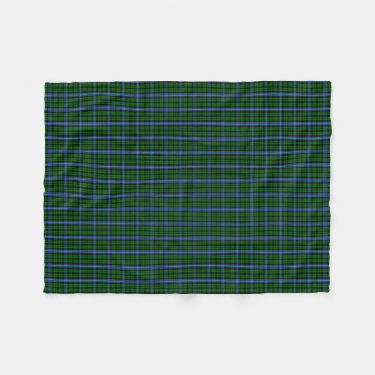 Clan MacIntyre Tartan Fleece Deken (Voorkant (Horizontaal))