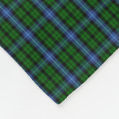 Clan MacIntyre Tartan Fleece Deken (Hoek)