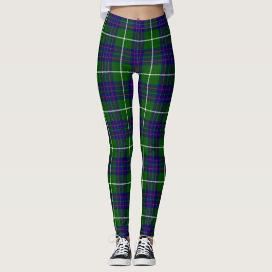 Clan MacIntyre Tartan Leggings (Voorkant)