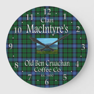 Clan MacIntyre's Old Ben Cruachan Coffee Co. Grote Klok