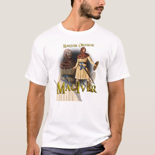 Clan MacIver Highland Games T-shirt (Voorkant)