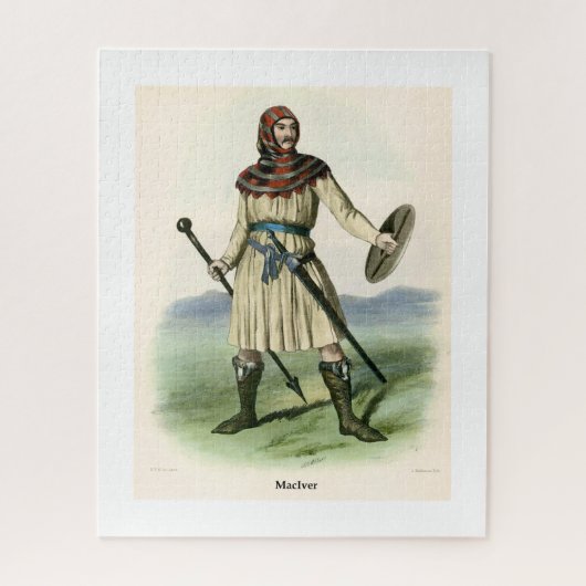 Clan MacIver Legpuzzel (Verticaal)