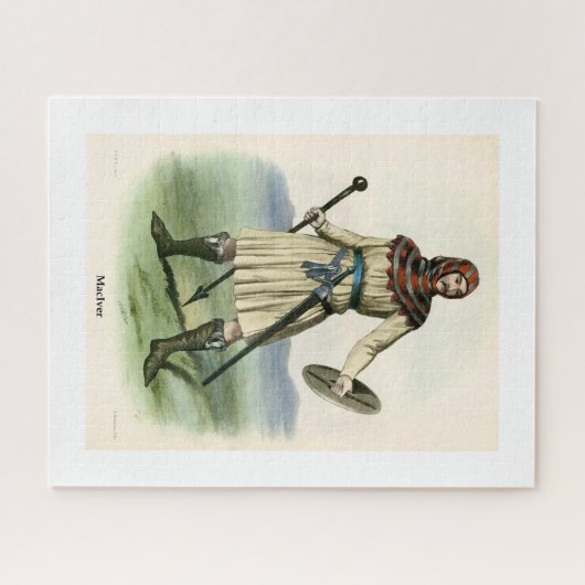 Clan MacIver Legpuzzel (Horizontaal)