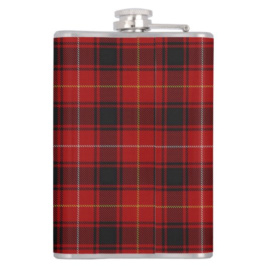 Clan MacIver MacIvor Tartan Old Scotland Flask Heupfles (Achterkant)