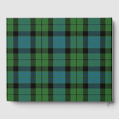Clan MacKay Ancient Tartan Plaid Familiereünie Gastenboek (Achterkant)