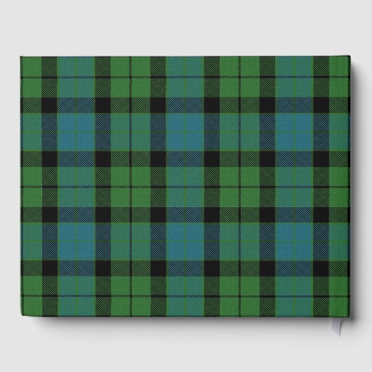 Clan MacKay Ancient Tartan Plaid Familiereünie Gastenboek (Achterkant)
