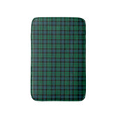 Clan MacKay Blauw en Groen Schots Tartan Badmat (Voorkant Verticaal)