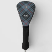 Clan MacKay Blauwe Tartan Golfheadcover (Voorkant)