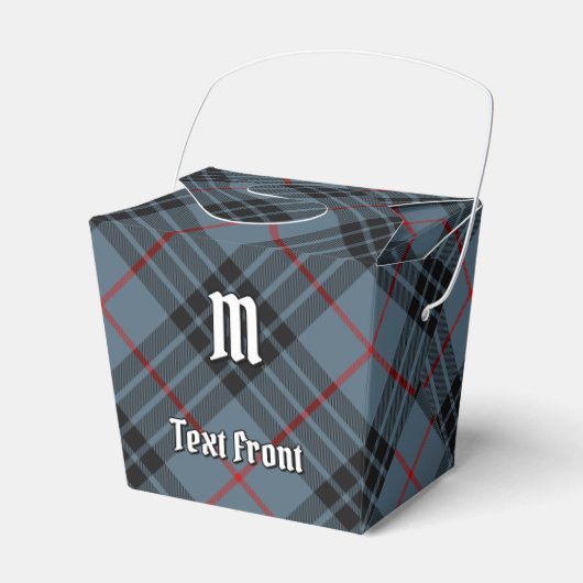Clan MacKay Blue Tartan Bedankdoosjes (Voorkant Zijde)
