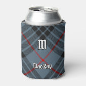 Clan MacKay Blue Tartan Blikjeskoeler (Blikje Voorkant)