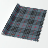 Clan MacKay Blue Tartan Cadeaupapier (Uitgerold)