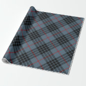 Clan MacKay Blue Tartan Cadeaupapier (Uitgerold)