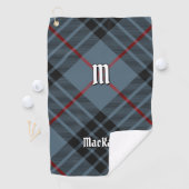 Clan MacKay Blue Tartan Golfhanddoek (Insitu)