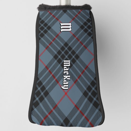 Clan MacKay Blue Tartan Golfheadcover (Draai 90)