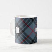 Clan MacKay Blue Tartan Koffiemok (Voorkant links)