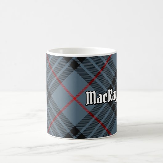Clan MacKay Blue Tartan Koffiemok (Center)
