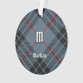 Clan MacKay Blue Tartan Ornament (voorkant)