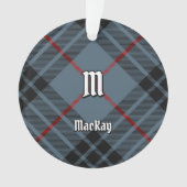 Clan MacKay Blue Tartan Ornament (voorkant)