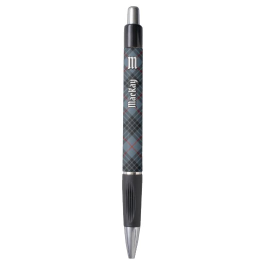Clan MacKay Blue Tartan Pen (Voorkant Verticaal)