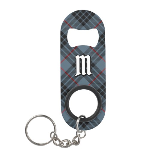 Clan MacKay Blue Tartan Sleutelhanger Bottle Opene Mini Flessenopener (Voorkant)