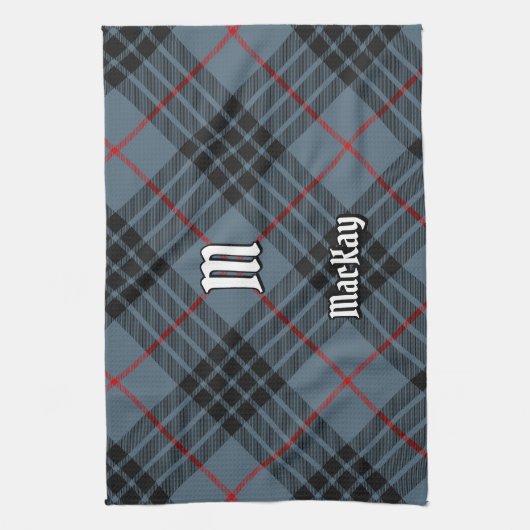 Clan MacKay Blue Tartan Theedoek (Verticaal)