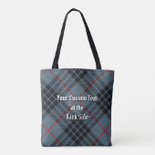 Clan MacKay Blue Tartan Tote Bag (Achterkant)