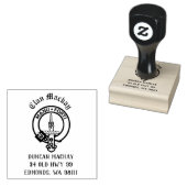 Clan Mackay Crest Badge  Rubberstempel (Gestempeld)