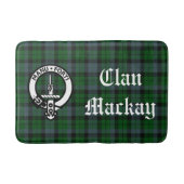Clan Mackay Crest Badge & Tartan Badmat (Voorkant)
