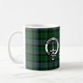Clan Mackay Crest Badge & Tartan  Koffiemok (Links)