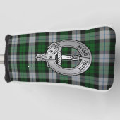 Clan MacKay Crest & Dress Tartan Golfheadcover (Voorkant)