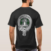 Clan MacKay Crest & Dress Tartan T-shirt (Achterkant)