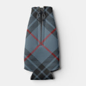 Clan MacKay Crest over Blue Tartan Flesjeskoeler (Achterkant)