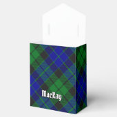 Clan MacKay Crest over Tartan Bedankdoosjes (Geopend)