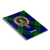 Clan MacKay Crest over Tartan Notitieboek (Rechterzijde)