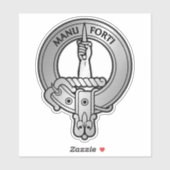 Clan MacKay Crest Sticker (Vel)