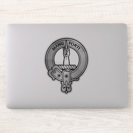 Clan MacKay Crest Sticker (Computer)