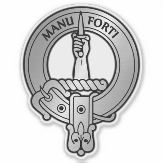 Clan MacKay Crest Sticker (Voorkant)
