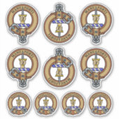 Clan MacKay Crest Sticker Set (Voorkant)