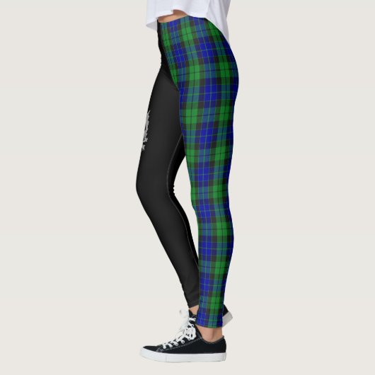 Clan MacKay Crest & Tartan Leggings (Links)