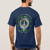 Clan MacKay Crest & Tartan T-shirt (Achterkant)
