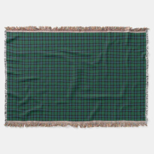 Clan MacKay Groen en Blauw Schots Tartan Deken