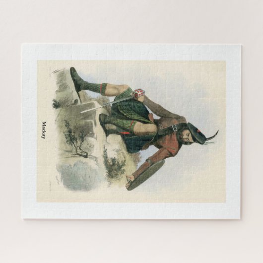 Clan MacKay Legpuzzel (Horizontaal)