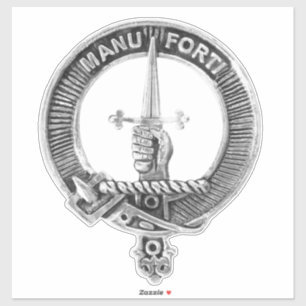 Clan Mackay Schotland Badge Car Sticker