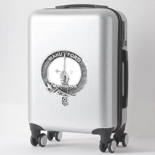 Clan Mackay Schotland Badge Car Sticker (Koffer)