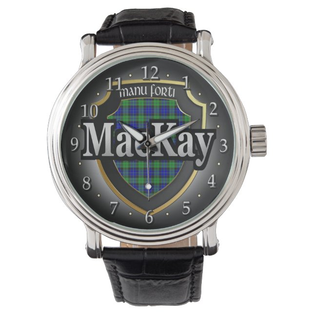 Clan MacKay Schotland viering horloge (Voorkant)