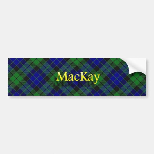 Clan MacKay Scottish Bumpersticker (Voorkant)