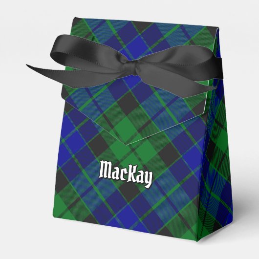 Clan MacKay Tartan Bedankdoosjes (Voorkant Zijde)