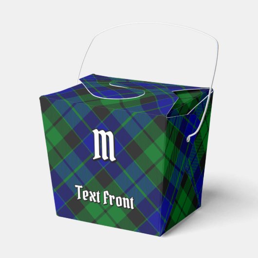 Clan MacKay Tartan Bedankdoosjes (Voorkant Zijde)